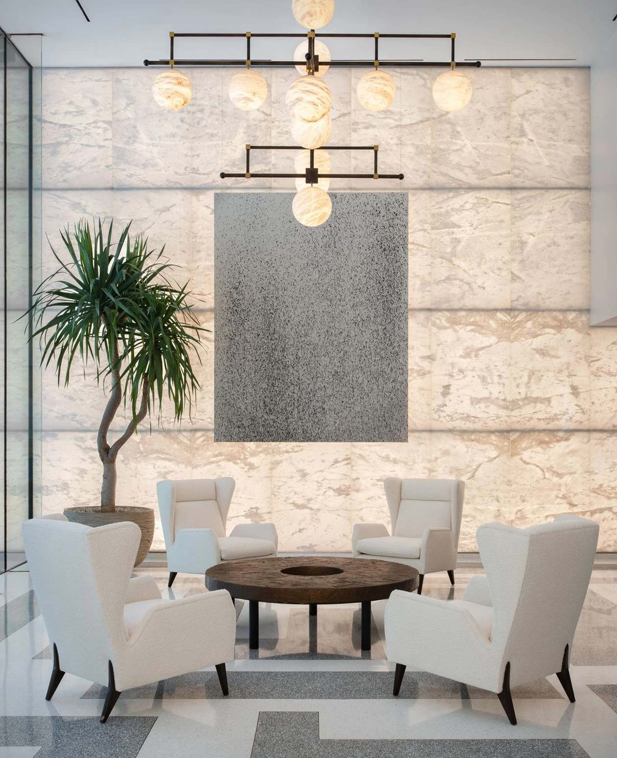 Four Seasons Los Angeles Residential interior lobby photo